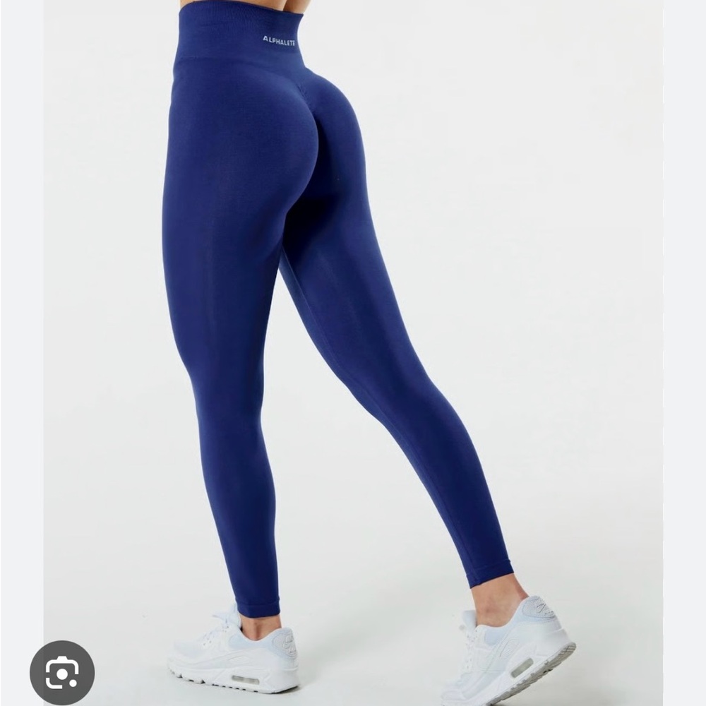 Alphalete amplify legging True Indigo
